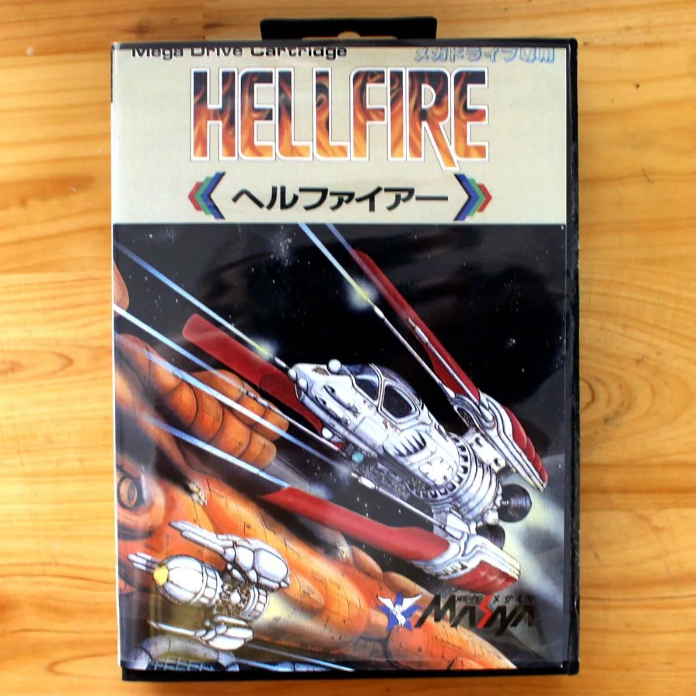 Игровая карта Hell Fire 16 бит SEGA MD с розничной коробкой для Sega Mega Drive Genesis | Электроника