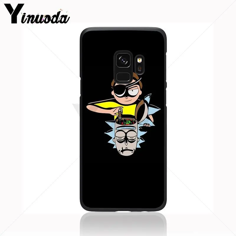 Yinuoda nimation Рик и Морти красочные милые аксессуары для телефона чехол samsung Galaxy s9 s8 plus