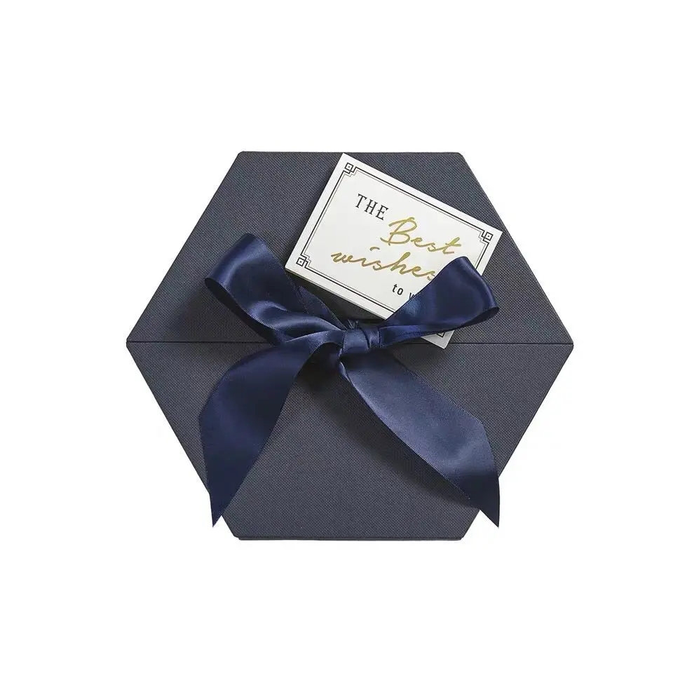 navy blue box Подарок на день рождения для подруги на День святого Валентина подружки невесты на заказ 1 буква на кружке Подарочная коробка сумка подарки на свадьбу - Цвет: navy blue box