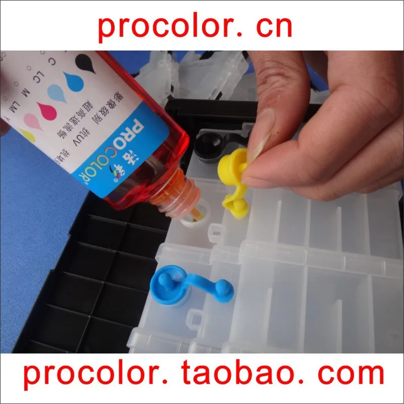 

PROCOLOR LC133/LC135/LC137 CISS Refill dye ink suitable for BROTHER DCP-J4110DW/MFC-J4410DW/MFC-J4510DW/MFC-J4710DW...