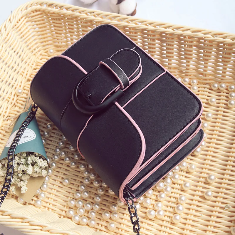 2017 мода новые подковы пряжки женский Британский ветер ретро небольшой площади