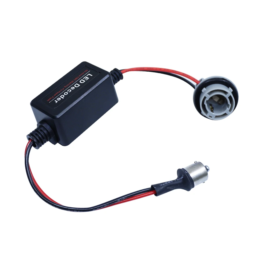 Кабель резистора HYZHAUTO T20 1156 1157 Canbus S25 BA15S 7440 W21W P21W PY21W кодекатор ошибок без мерцания