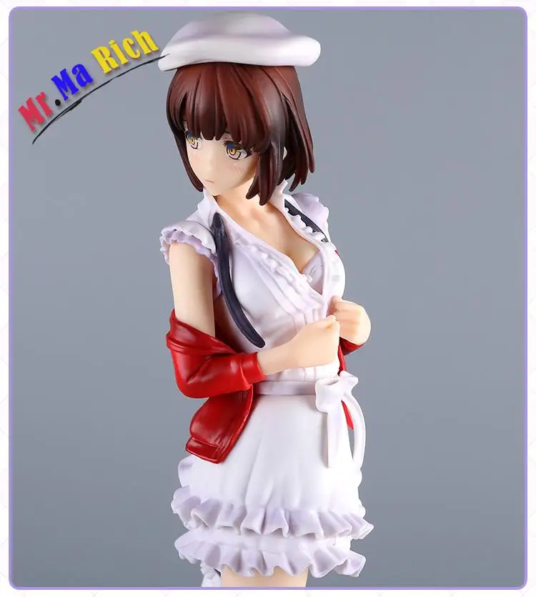 24 см аниме Giapponese Figura Saenai Heroine No Sodatekata Katou Megumi Stand Ver. Пикантная фигурка из ПВХ Da Collezione