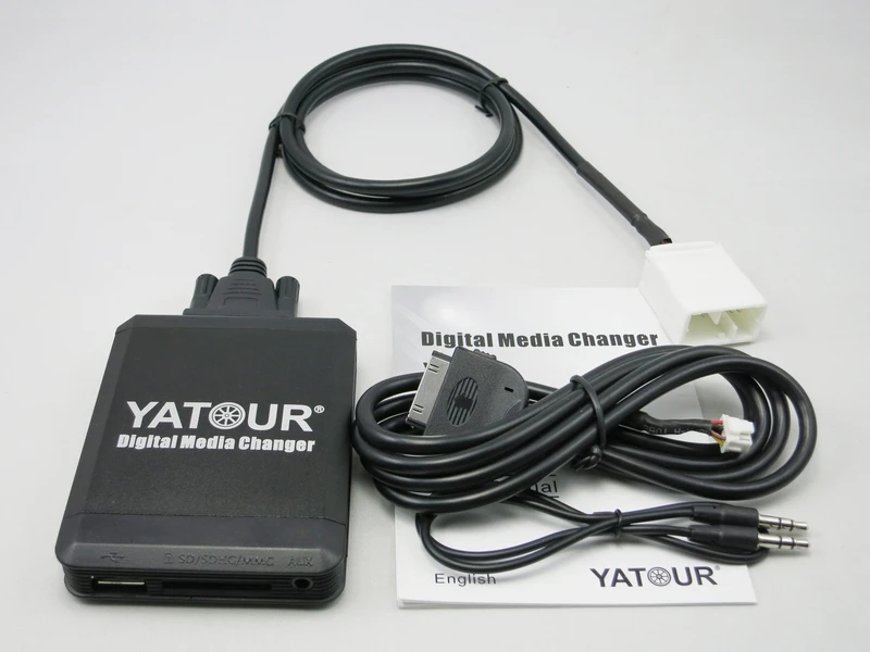 Yatour автомобиль IPod адаптер YT-M07 для HONDA Goldwing GL1800 ipod/iphone/USB/SD/AUX все В одном цифрового
