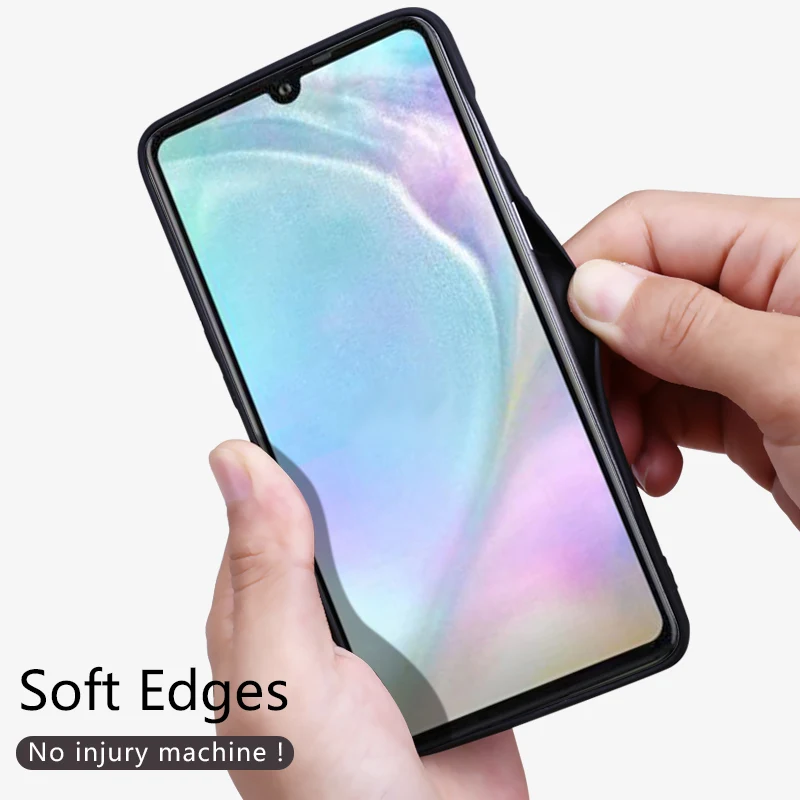Для huawei P30 чехол Mofi для huawei P30 Lite чехол Pro обложка на заднюю панель из искусственной кожи для huawei P 30 Pro Lite против следов от пальцев Красный