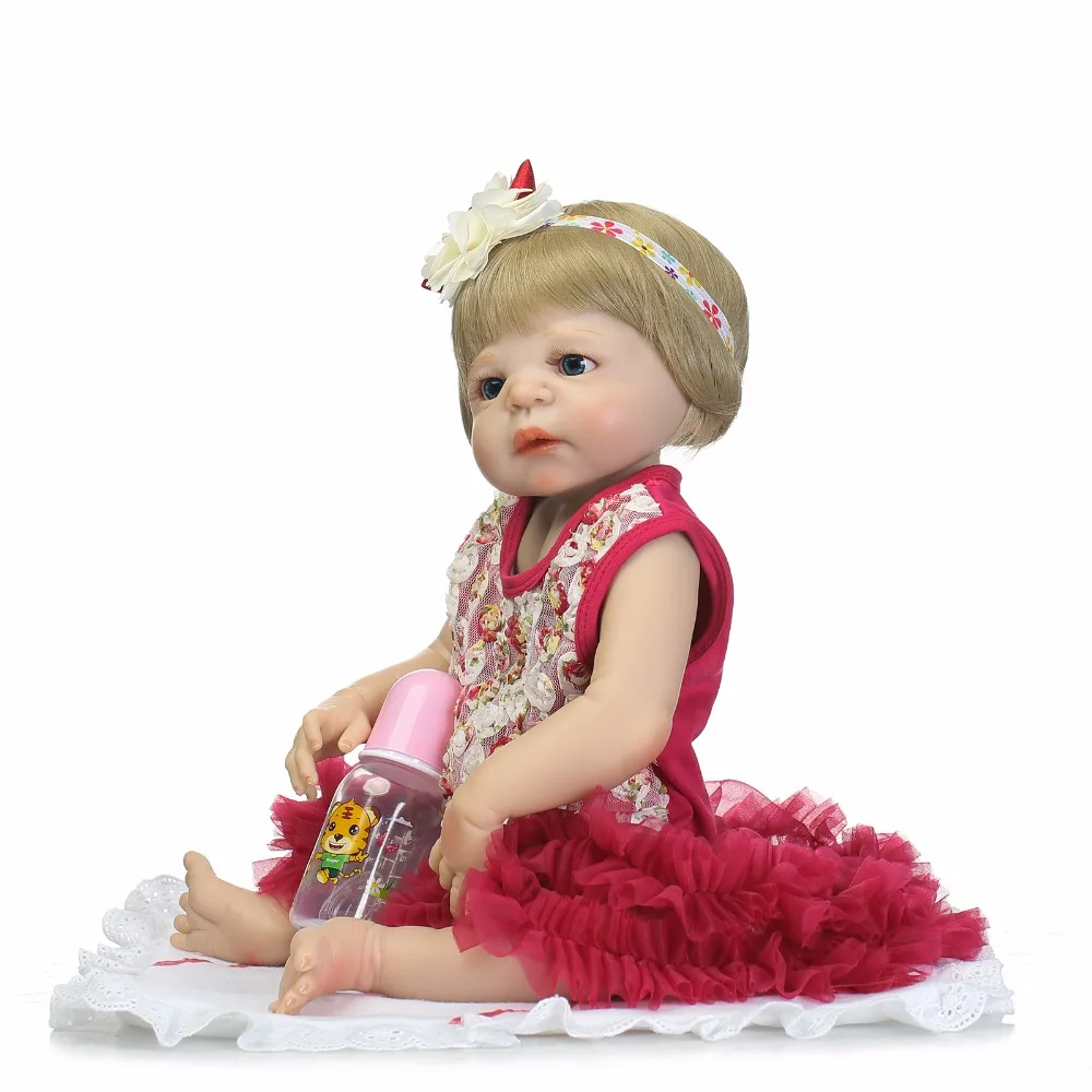 NPK Bebes reborn 22 &quot55 см силиконовые куклы игрушки для девочек роскошный набор детских