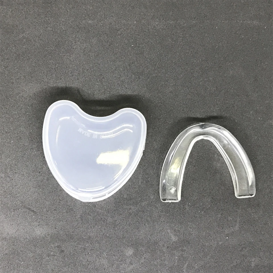 SUOTF Boxing Sports Gauges Adult Silicone Cloth Teeth Toothbrush Tiger Muay Thai Protect teeth gum shields mma mouth guard box | Спорт и
