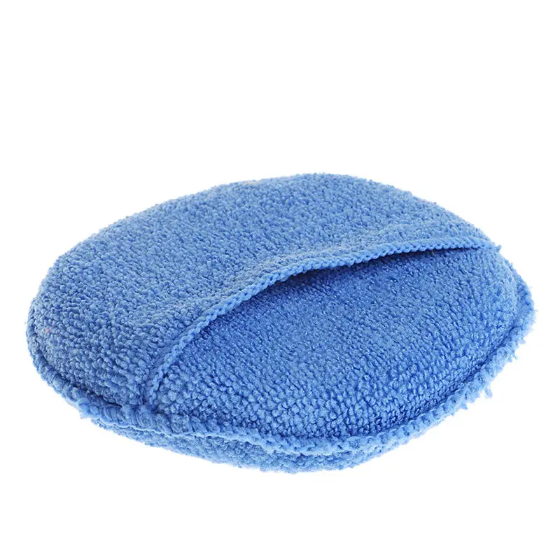 1 шт. Машина полировки воском микрофибра Пена Губка аппликатор очистки