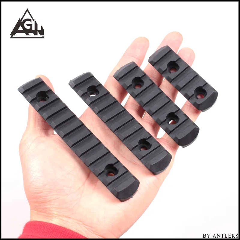 Набор из 4 шт. тактический страйкбол полимерный Пикатинни для Handguard лазерный прицел пистолет аксессуары CS военный рельс pcp Пейнтбол рельс