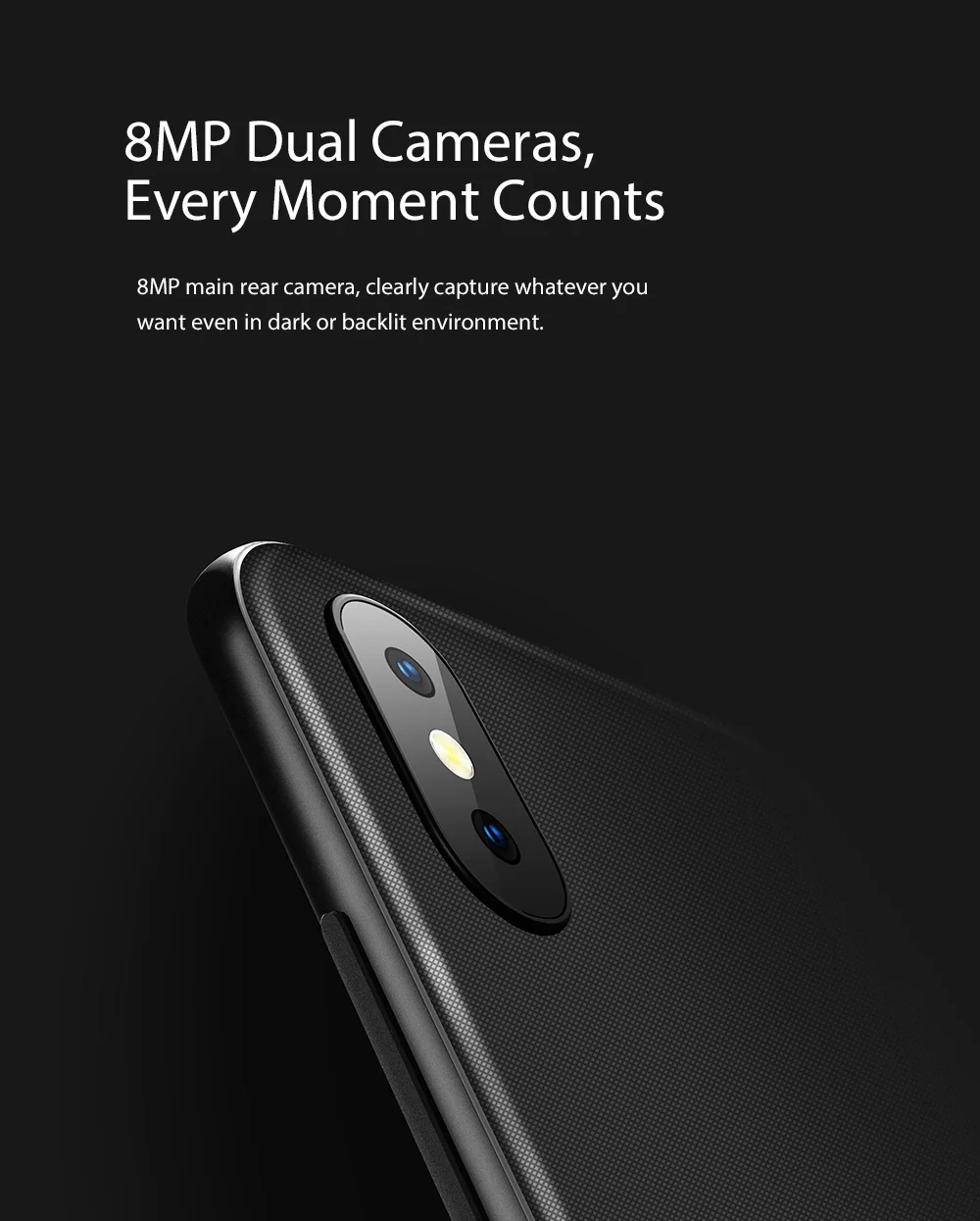 Blackview a30 Смартфон Android 8,1 MTK6580 четырехъядерный 19:9 5,5 дюймов ram 2 Гб rom 16 Гб 8,0 МП 3G WCDMA Face ID gps мобильный телефон