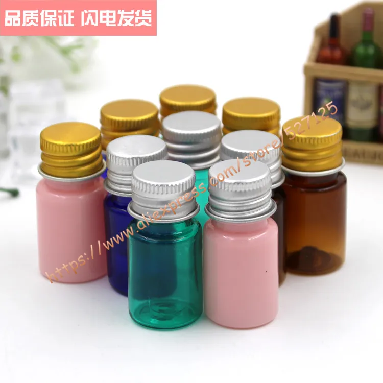 5мл пузырек из трубного довольно Цвета животное мини/образцы бутылка с