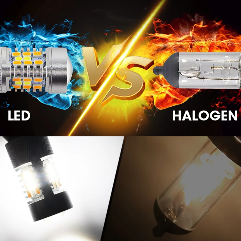 Roadot 2X высокое Мощность 28 SMD 1157 Dual Цвет горки светодиодный лампы для спереди