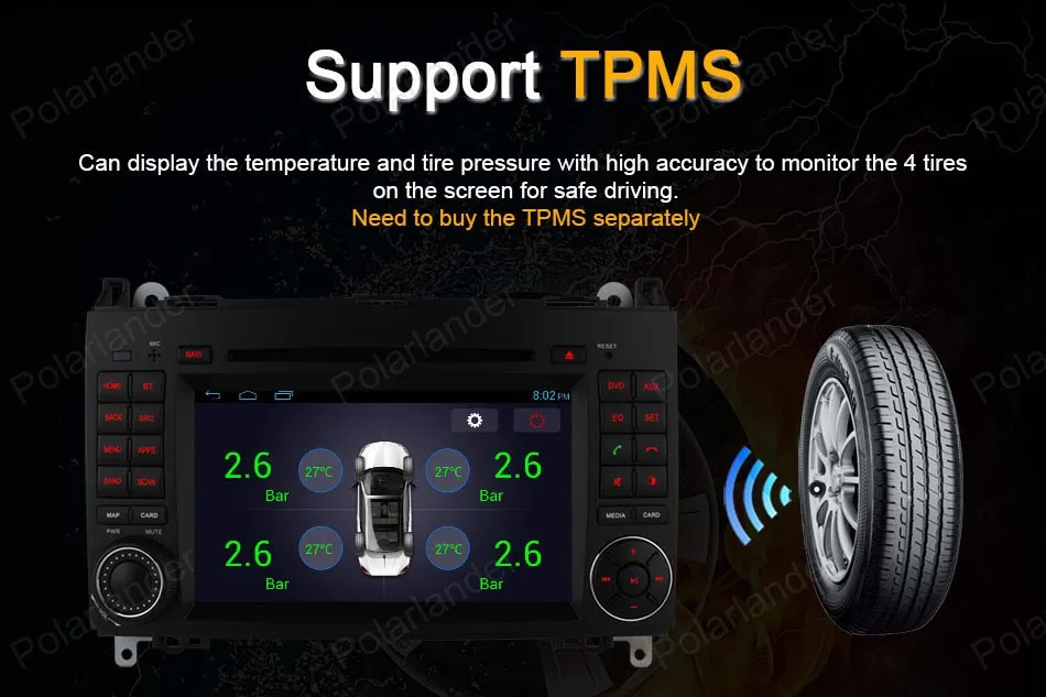 Android4.4 автомобильный DVD Поддержка BT 3G WiFi GPS DTV DAB + TPMS для Benz B200 W169 A160 Viano Vito