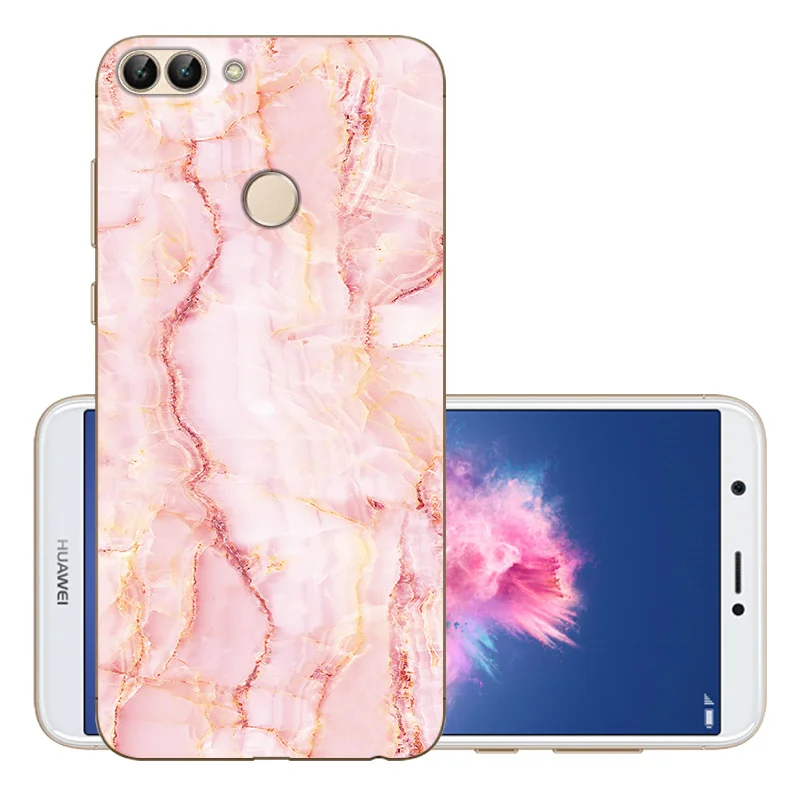 Чехол для Huawei P Smart силиконовый чехол Enjoy 7s задняя крышка телефона мягкий ТПУ 5 65