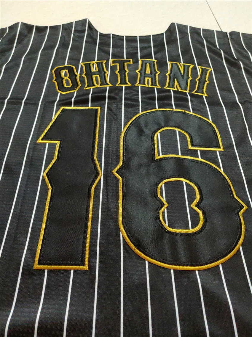 Мужская футболка Shohei Ohtani#16, японская команда, бейсбольная Мужская прошитая футболка на пуговицах, модная футболка, camisetas hombre, футболка, Джерси