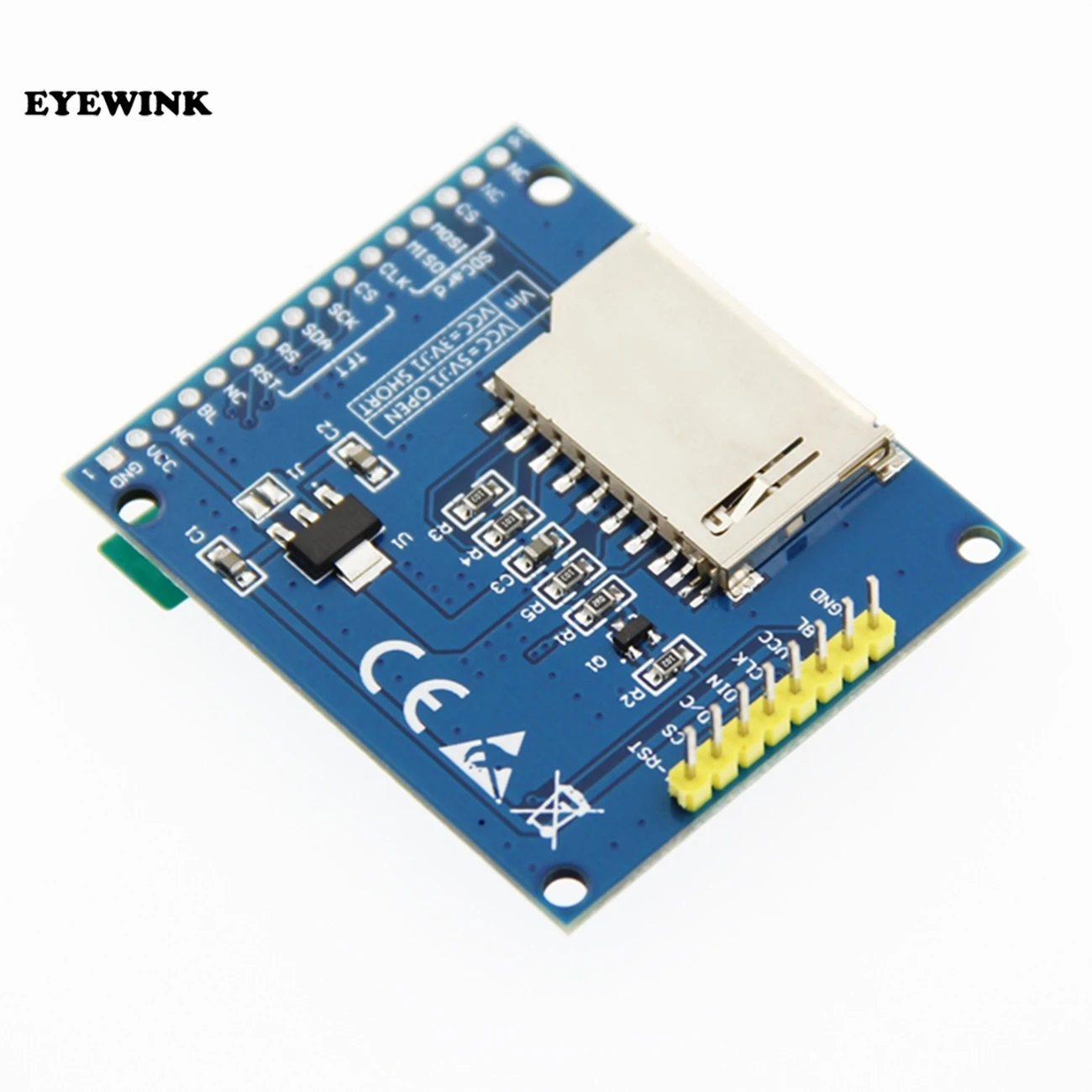 Плата-адаптер для ЖК-модуля дисплея 1 8 дюйма серийный SPI TFT Power IC SD Разъем 128X160 C1Hot