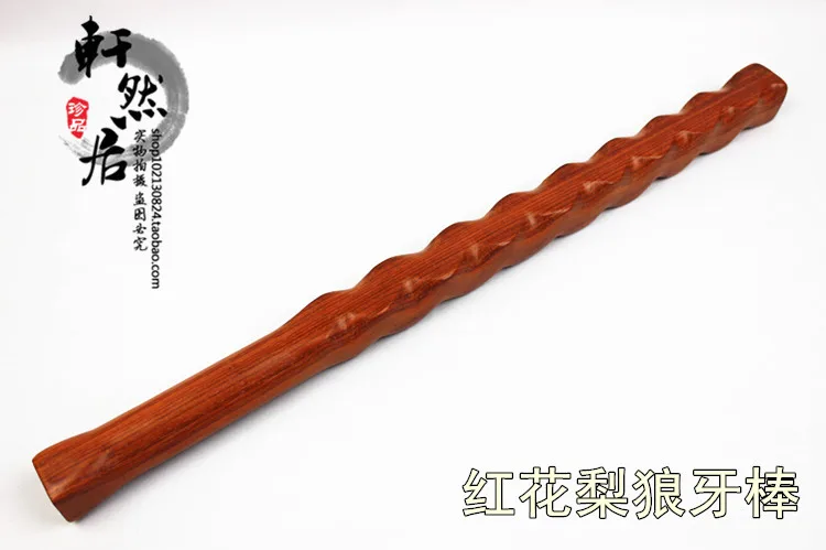 3.Red AfricanPadauk Твердая деревянная палка для самозащиты из древесины венге, эбеновая палка для самозащиты, автомобильная палка для самозащиты, красная африканская падаука из твердой древесины - Цвет: 3.Red AfricanPadauk