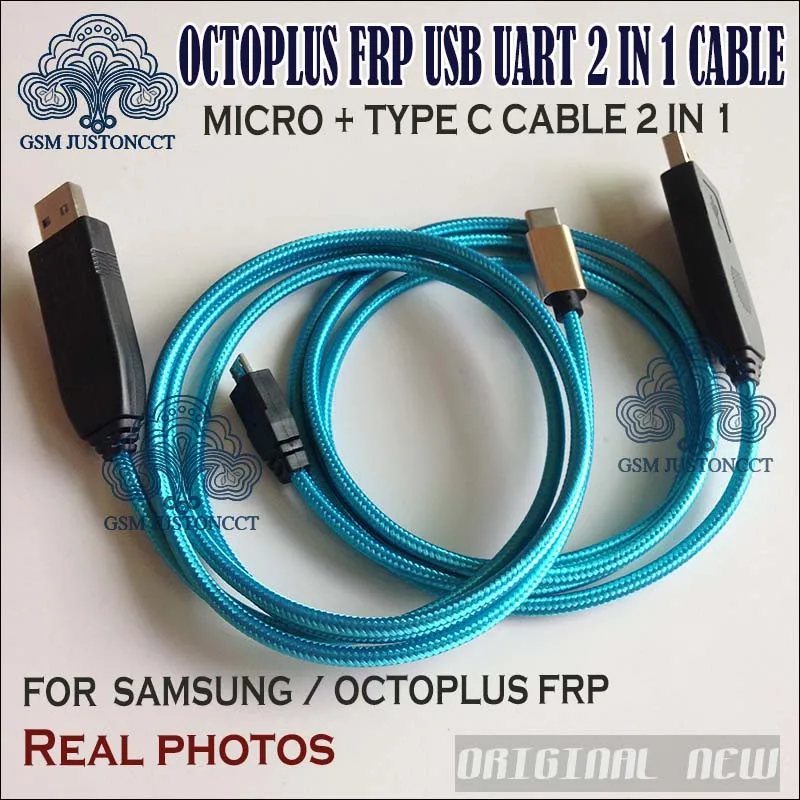 Кабель Octplus FRP UART 2 в 1 комплект (кабель Micro + type C) для octoplus dongle/eft dongle CHIMERA DONGLE/для