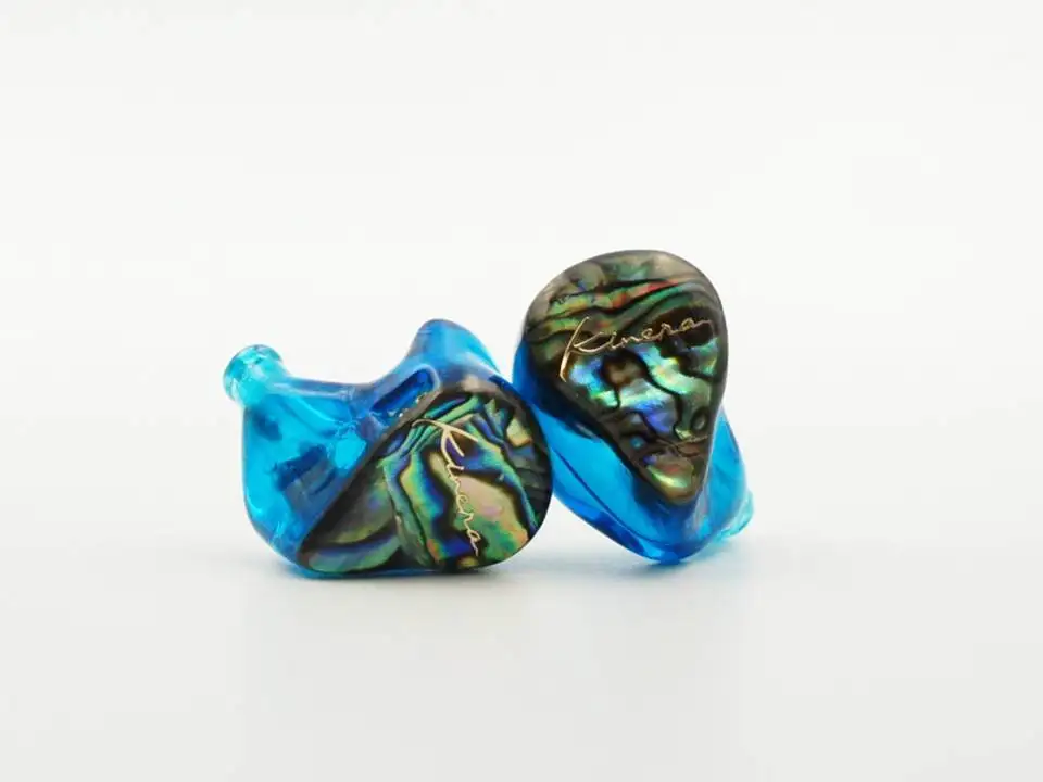 Abalone Turquoise KINERA IDUN 2 сбалансированная арматура+ 1 динамический Драйвер Гибридный BA+ DD 2-контактный 0,78 мм Съемный IEMs HiFi аудиофиловый наушник-вкладыш - Цвет: Abalone Turquoise