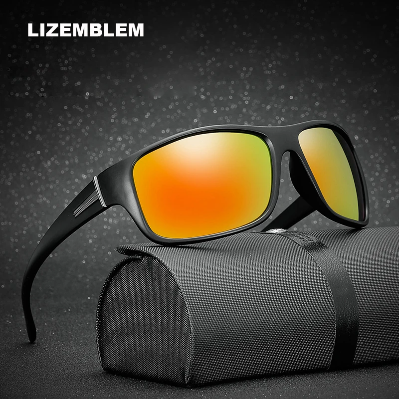Классический черный поляризованных солнцезащитных очков Для мужчин/wo мужчин