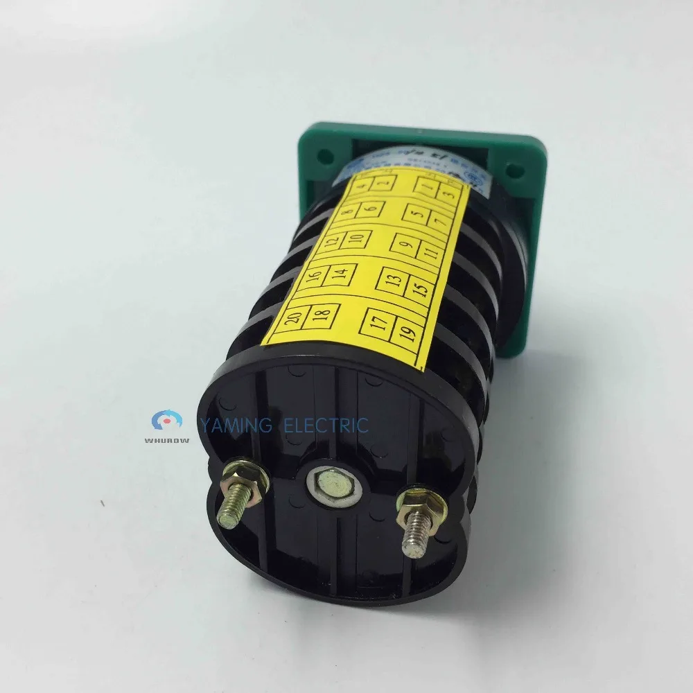 HZ5-20/4 5 фазный переключатель вкл/выкл/вкл 20A 4kw 380В Серебряный контактный