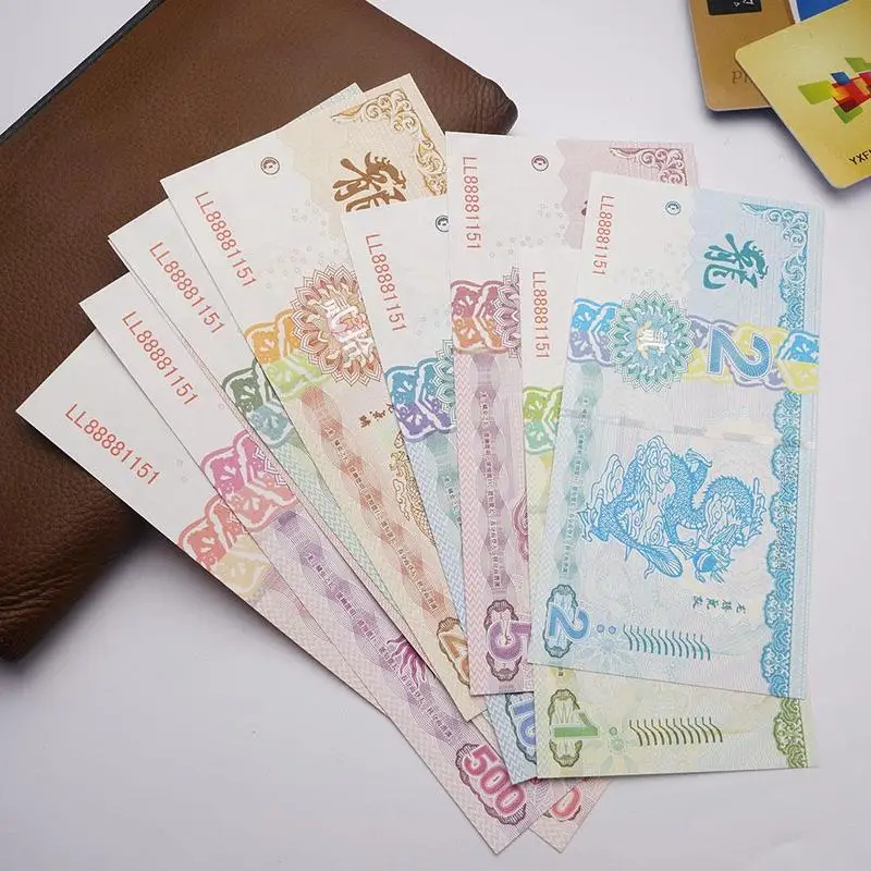 9 шт набор в китайском стиле Дракон банкноты бумага деньги без валюты поддельные