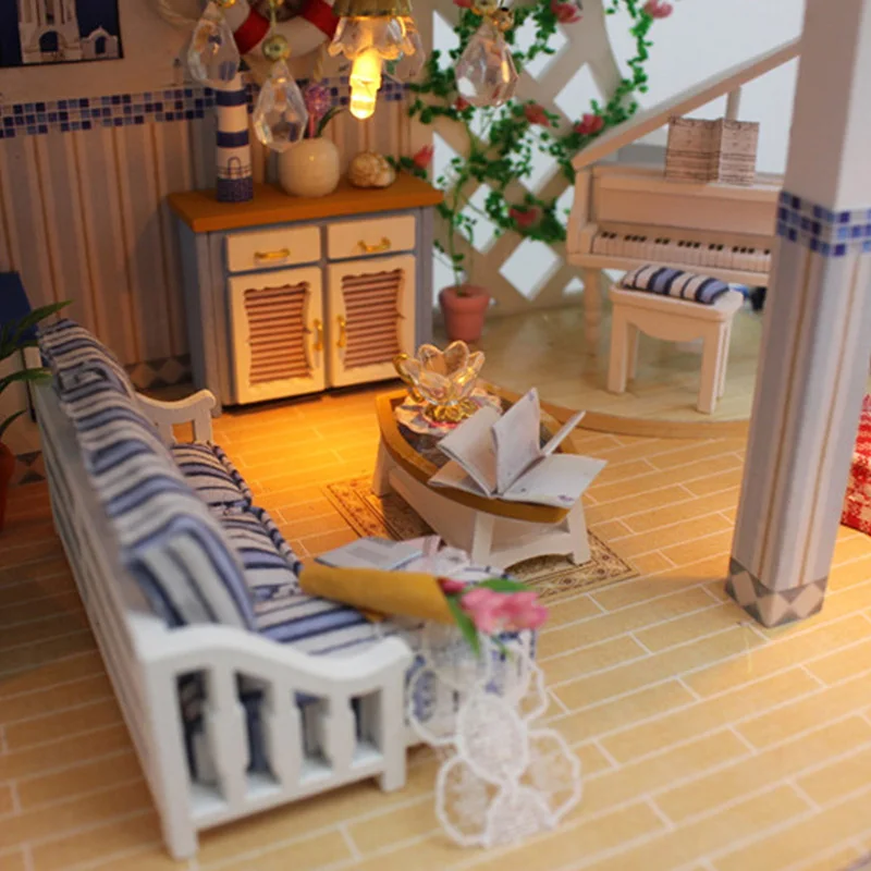 Набор для сборки кукольного дома сделай сам миниатюрный набор мебели