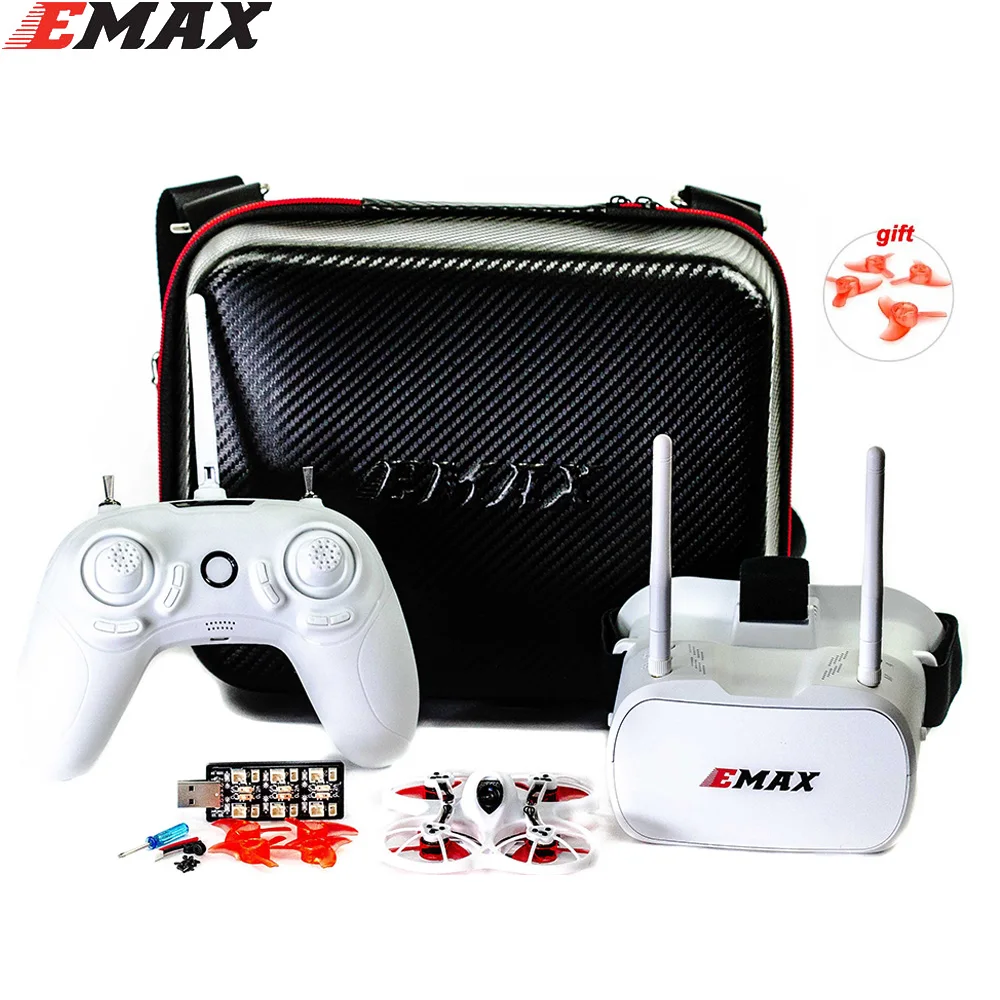 Emax Tinyhawk 75 мм F4 Magnum Mini 5 8G FPV гоночный Дрон с камерой 2 ~ 3S BNF парой 40 пропеллеров для