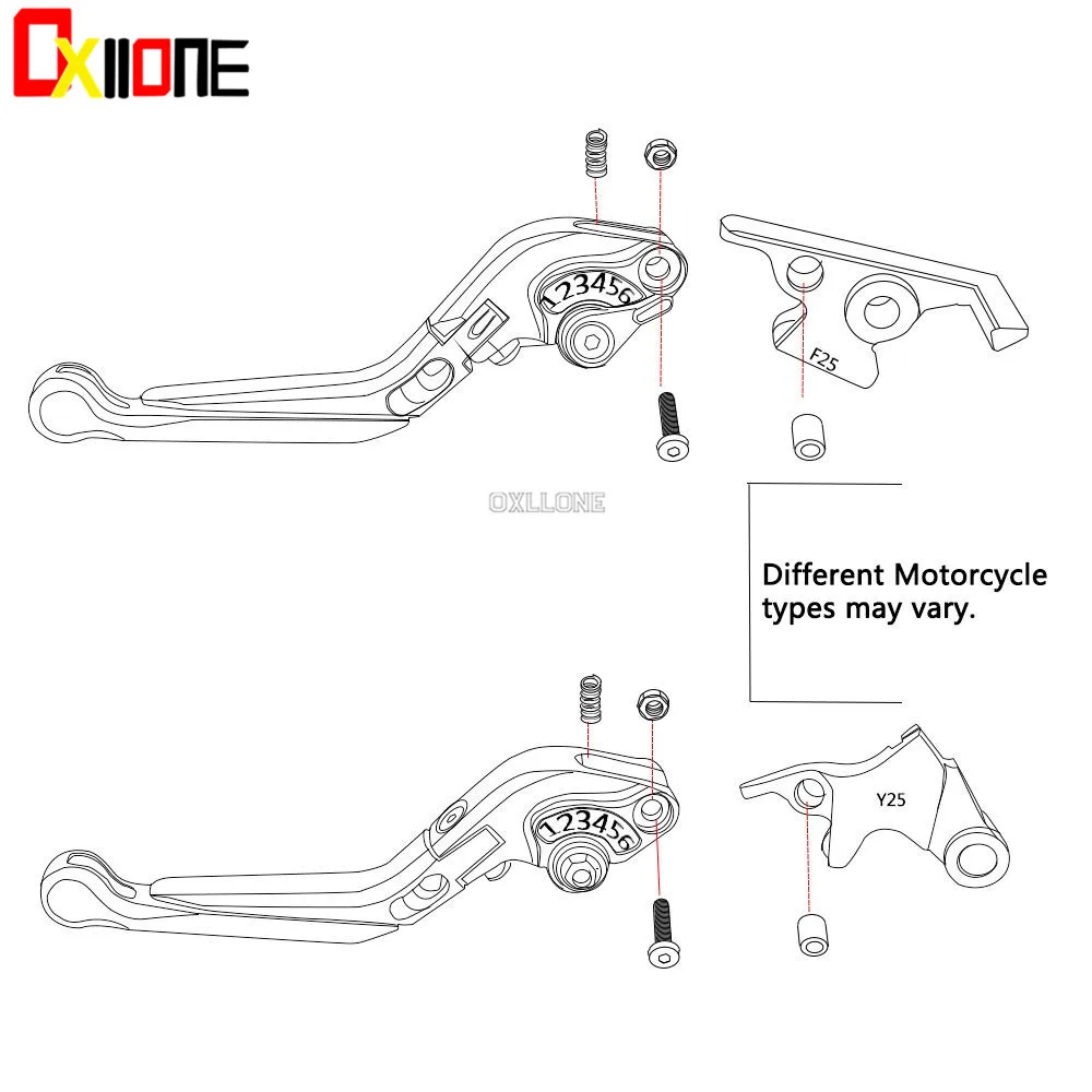 CNC алюминиевый мотоцикл для Ducati STREET FIGHTER 848 2012- мото рычаг аксессуары регулируемые складные тормозные рычаги сцепления