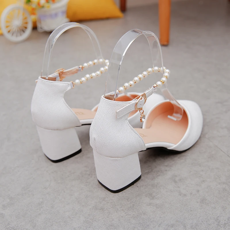 Zapatos Mujer 2020 женская обувь на высоком каблуке Женская из замши с пряжкой Пикантная