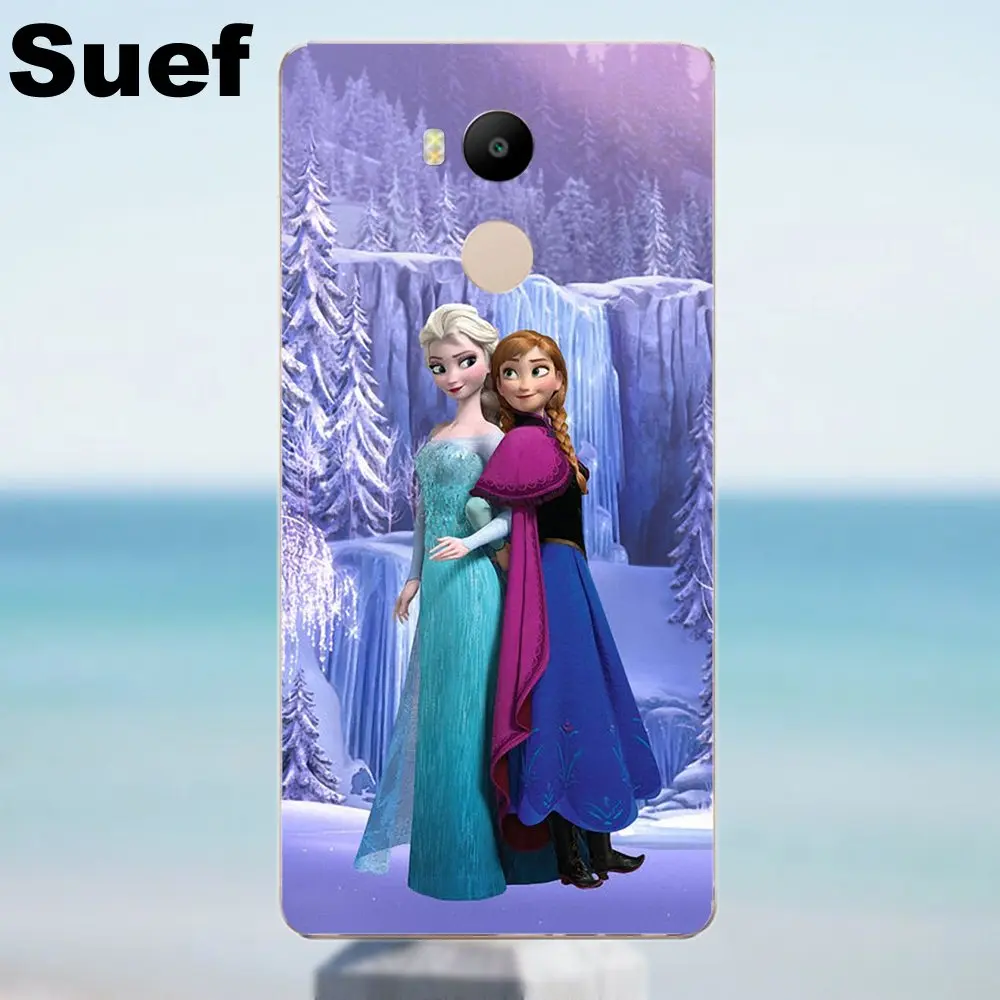 Suef для Xiaomi Redmi 4 3 3S Pro Mi3 Mi4 Mi4i Mi4C Mi5 Mi5S Mi Max Note 2 TPU чехол телефона Elsa | Мобильные