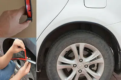 Черное Удлинительное колесо для автомобильного брызговика 118 дюйма