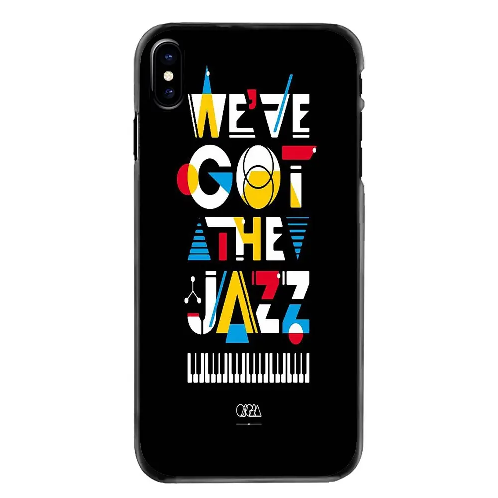 Jazz Poster Типографика вдохновение Жесткая Сумка для телефона чехол LG G6 L90 V20 Nexus 5X6 P K10