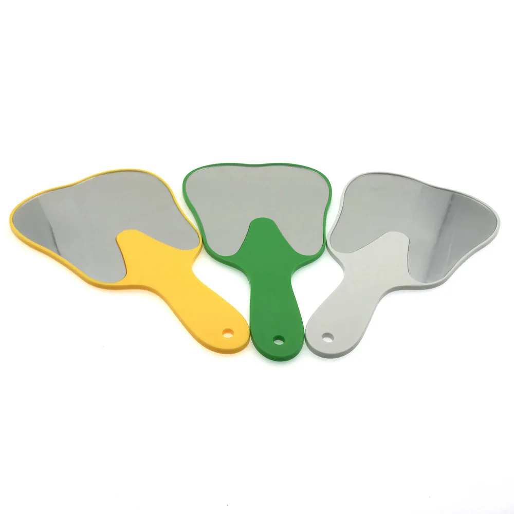 1 шт. симпатичная ручка стоматологическое зеркало инструмент небьющееся