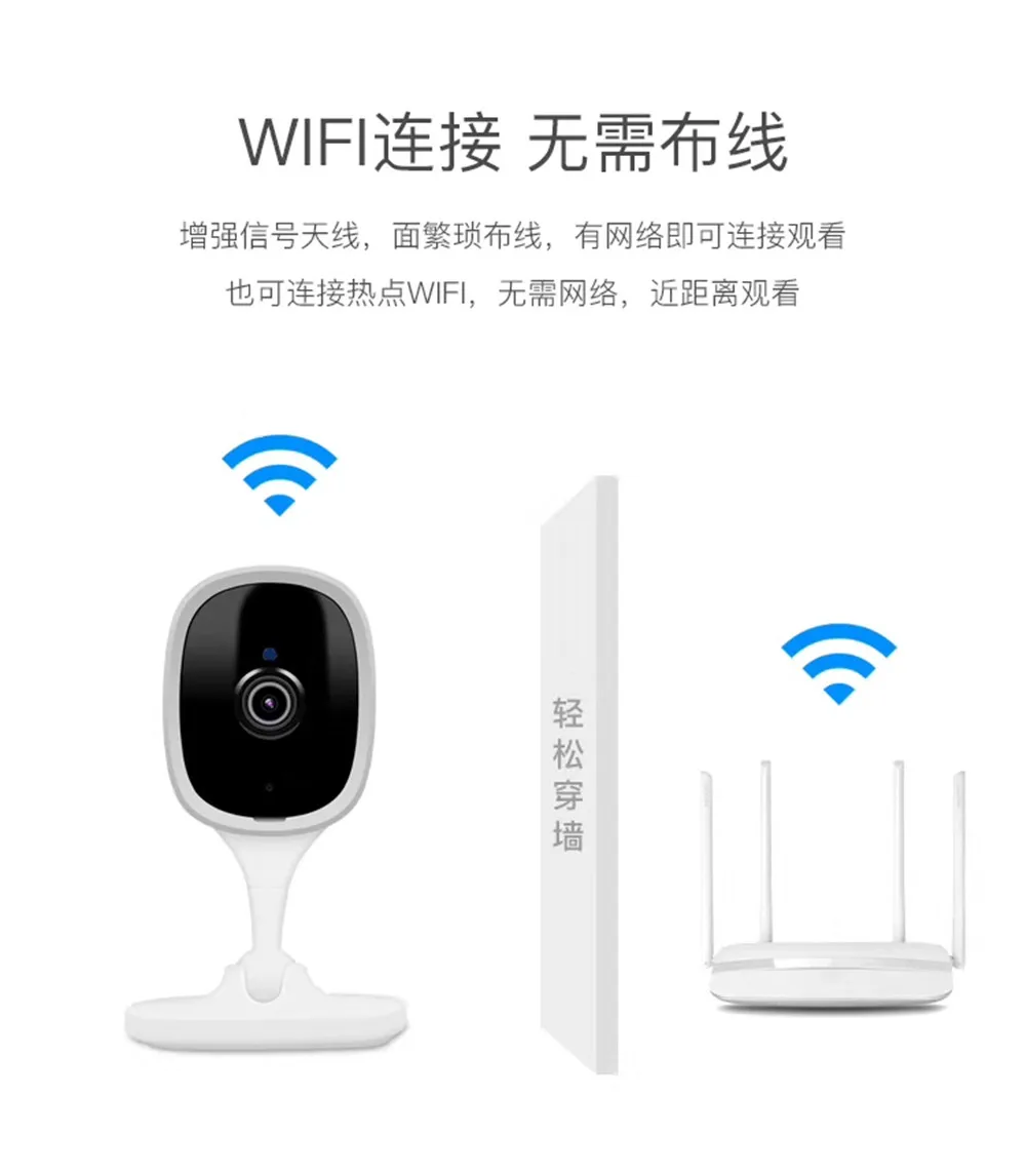 Беспроводная IP-камера 2MP 1080P P2P Intercom WIFI | Безопасность и защита