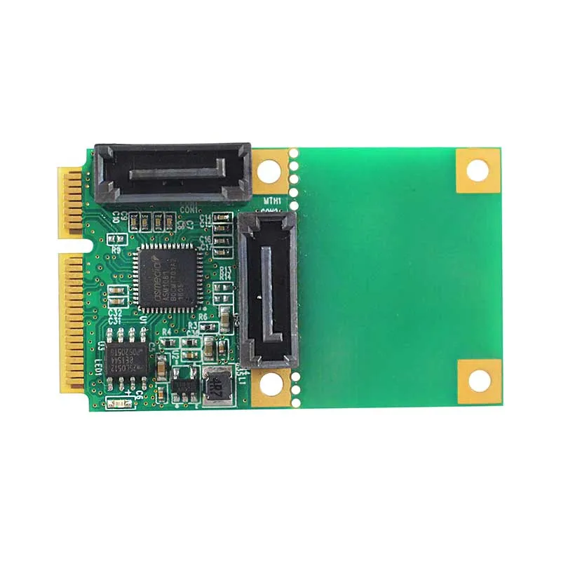 Linkreal Mini PCIe к 2-портовой SATA 3 0 адаптер расширения карты | Компьютеры и офис
