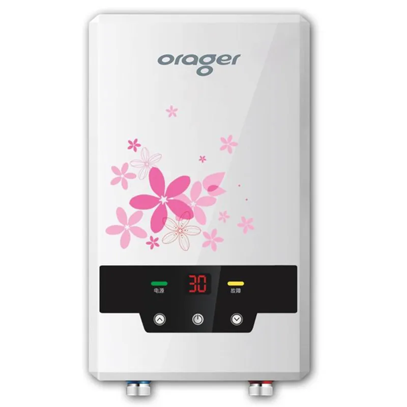 Электрический смеситель для душа 8500 Вт светодиодный цифровой дисплей|shower heater|water
