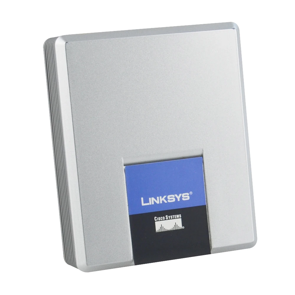 Бесплатная доставка! Разблокированный voip адаптер SPA2002 Linksys с маршрутизатором VoIP