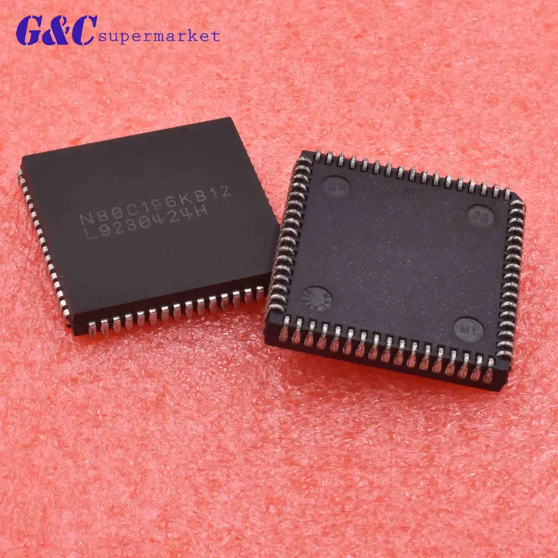 1/5 шт N80C196KB12 PLCC-68 коммерческий/Экспресс CHMOS микроконтроллер | Электронные