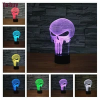 luminarias 3d lamp christmas gifts for children 3d lights childrens table lamp visual led night lights illusion mood desk lamp