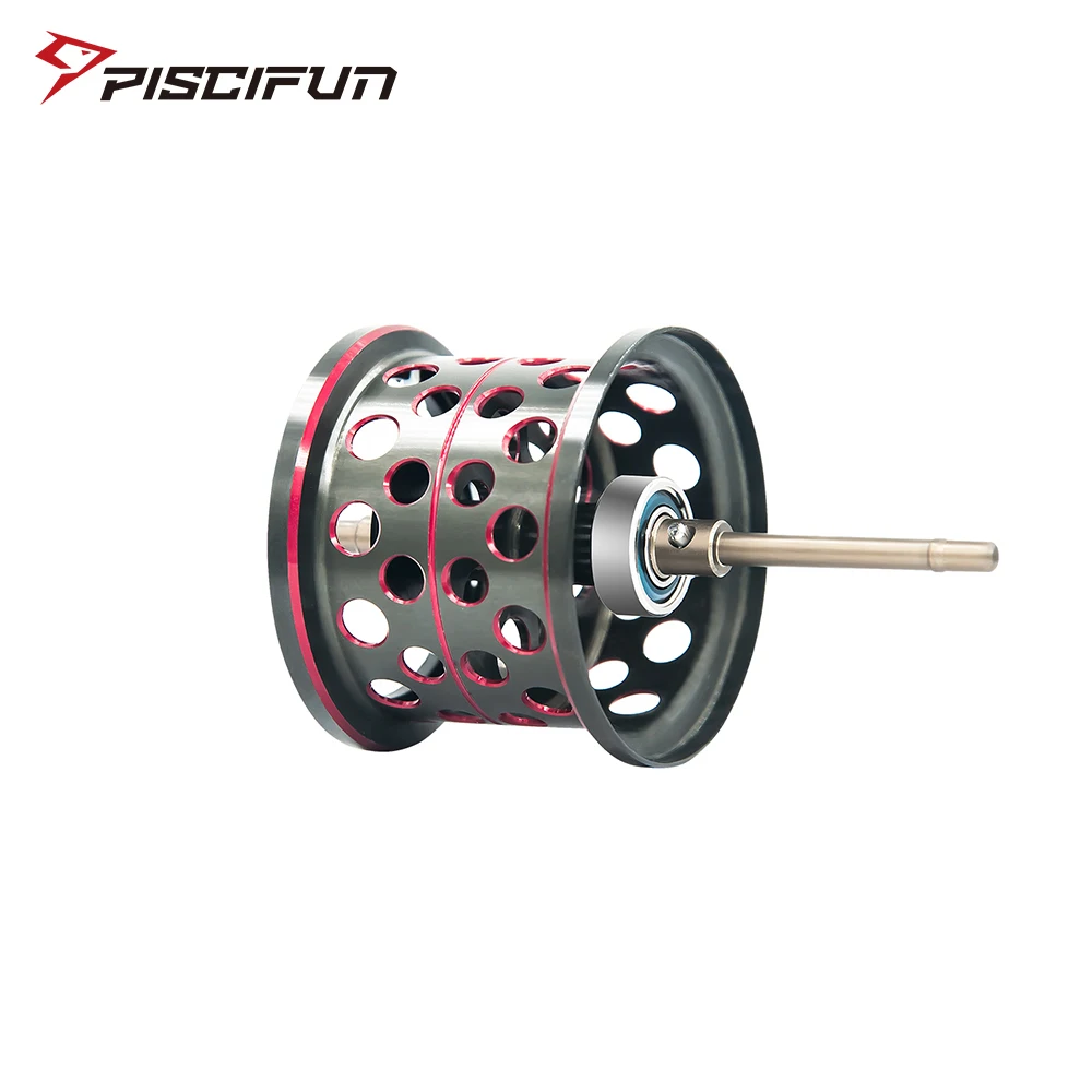 Piscifun Элитная катушка для baitcasing, алюминиевая легкая катушка, магнитный тормоз, двойная катушка для baitcasing, запасные части для рыбалки