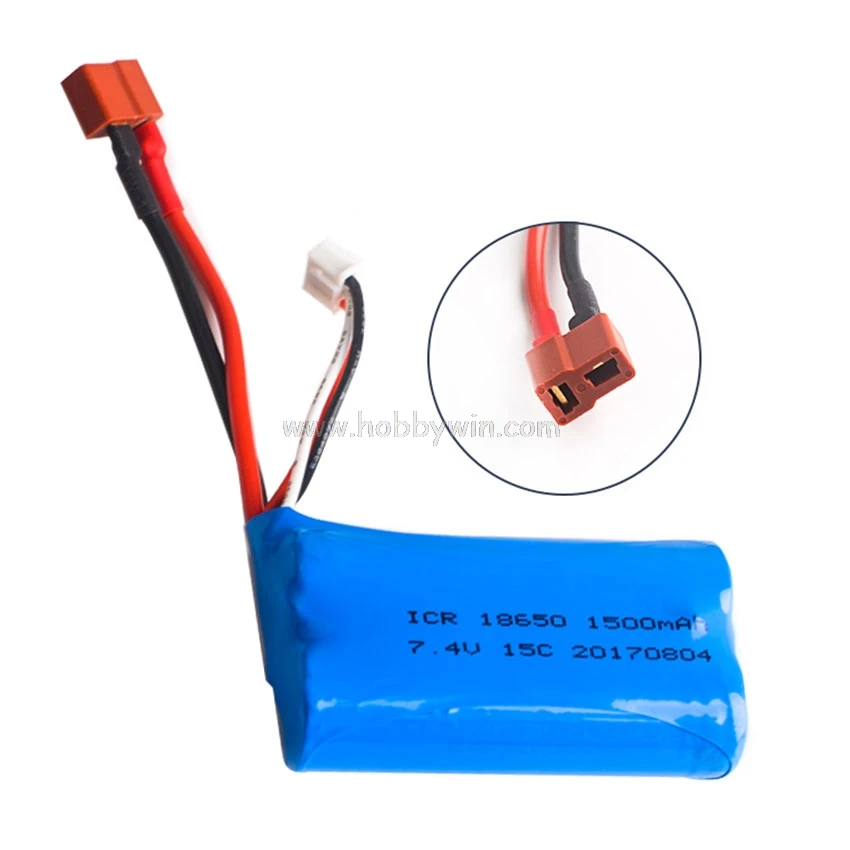7 4 V 2S 1500mAh 15C 18650 литий ионная батарея T plug Burst радиоуправляемая модель автомобиля