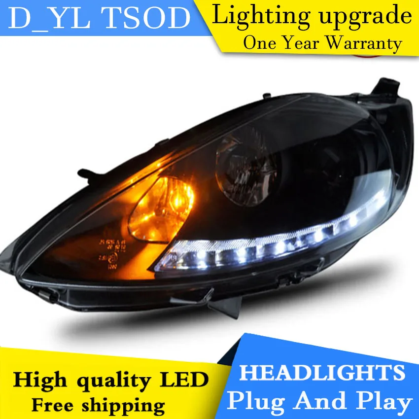 Автомобильные товары D_YL автомобильный Стайлинг светодисветодиодный HID Rio