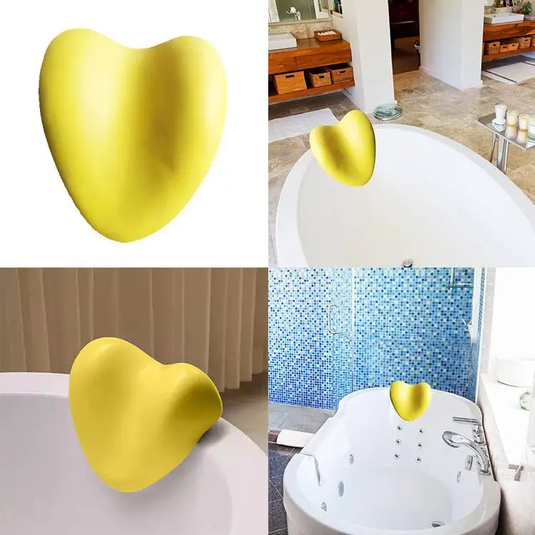 Бытовой высокопрочный губка для ванной подушка в форме сердца Ванна 0 3 кг Подушка