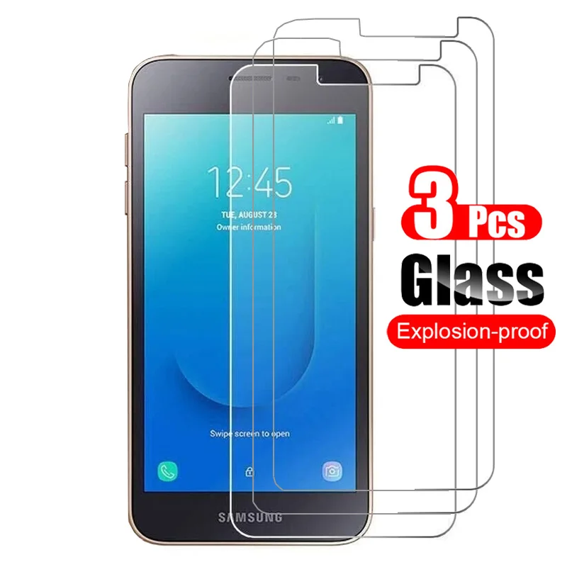 3 шт. закаленное стекло для Samsung Galaxy J2 Core J260F экран протектор для Samsung Galaxy J2 Core защитная пленка 9 H стеклянный экран