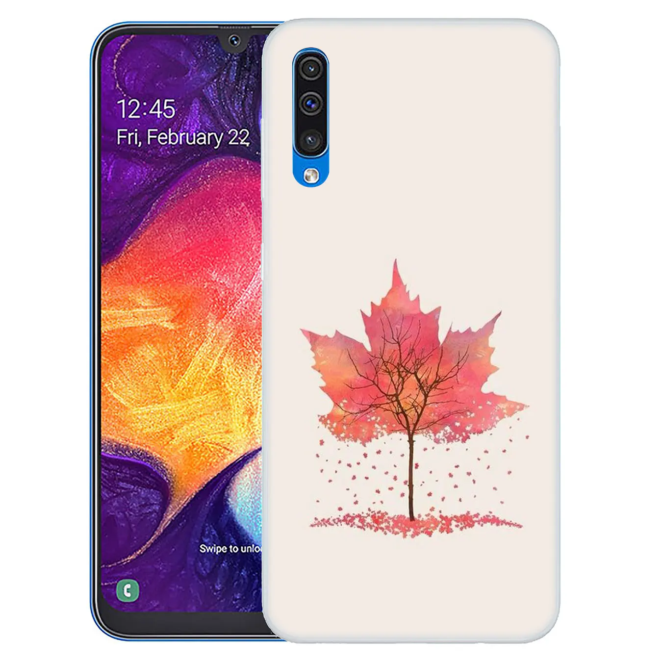 12 Lavaza осень кленовые листья декорации жесткий чехол для телефона для samsung Galaxy A10 A20 A30 A40 A50 A60 A70 M10 M20 M30 M40 A20e - Цвет: 12