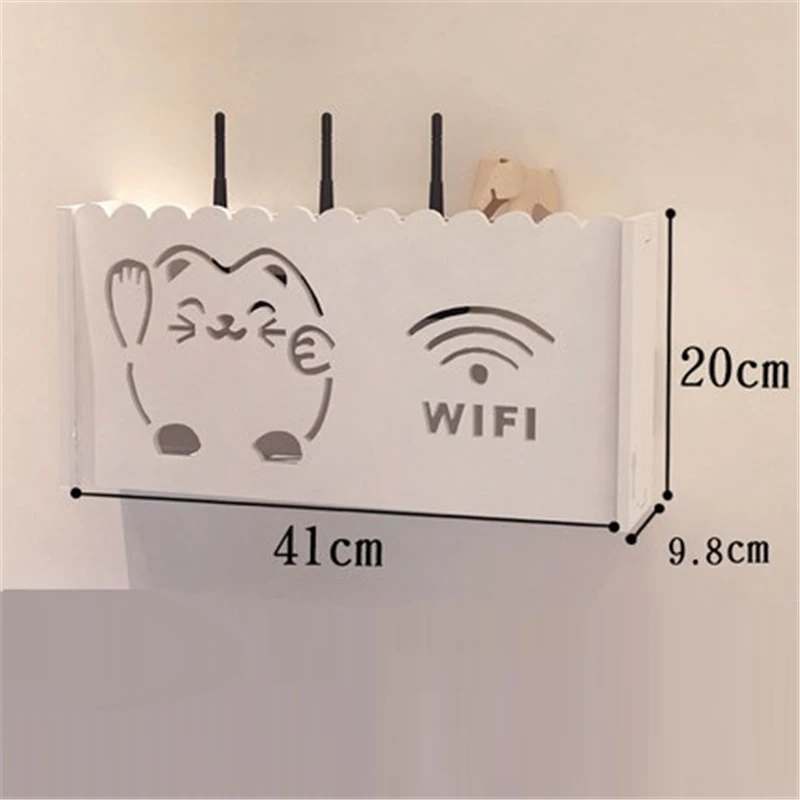 Wifi роутер, креативная гостиная, многофункциональная коллекция, стопки, шкаф, полка, коробка, розетка, крышка, стеллаж для хранения, вешалка - Цвет: MODEL M