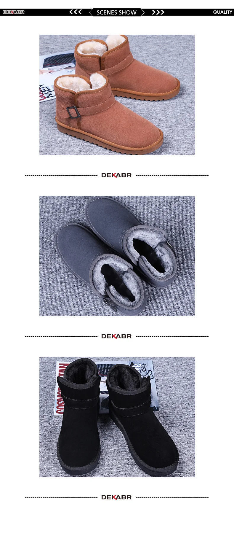 ZIMNIE/Брендовые женские зимние ботинки из натуральной коровьей замши с ремешком и пряжкой женские короткие плюшевые теплые ботинки размера плюс 35-47