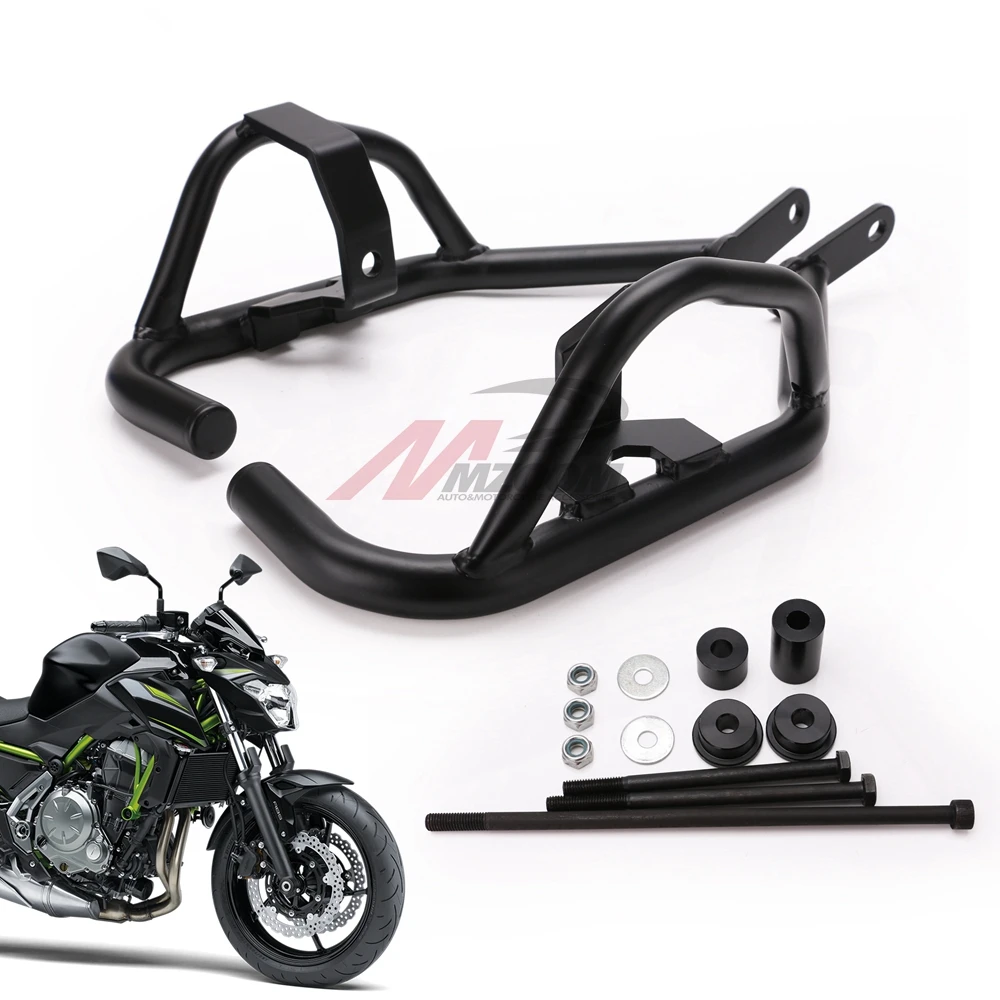 Черная защитная рама для мотоцикла Z650 Ninja650 2017 2018|Накладки и декоративные
