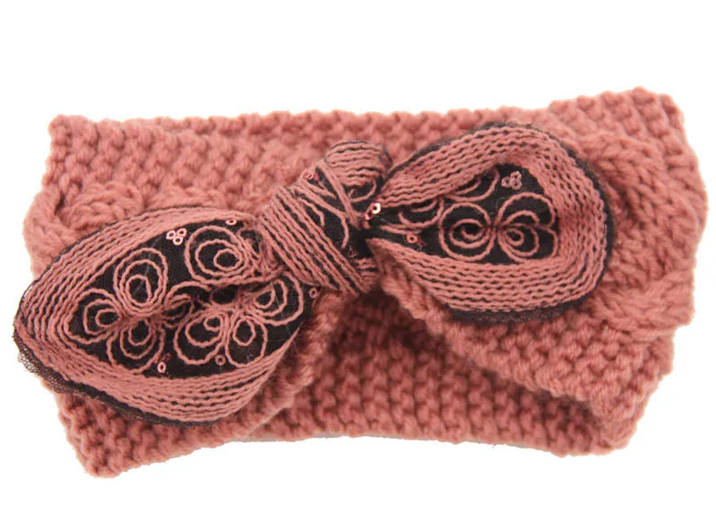 Обогреватель для ушей Женский Зимний вязаный крючком 100 шт.|hair band 100pcs|hair bandcrochet